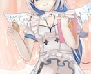 アニメ塗りでかわいらしいイラストを描きます フラスタ、記念イラスト、キャラクターデザイン等お任せください イメージ3