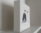 作成したイラストをキャンバス印刷します 耐久性が高く、高級感のあるマットキャンバスです イメージ7