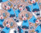 ステッカー風のイラストをお描きします ステッカー風の可愛いイラストをお描きします！ イメージ1