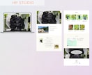 個人サロン・小さなお店の集客HP・LPを制作します 大人かわいい女性向けデザインなど世界観重視のサイト イメージ7
