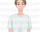 先着3名特別価格｜トルソーイラスト描きます 可愛すぎないアニメタッチで様々な用途に使いやすいイラストです イメージ4
