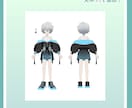 お好きな画風で立ち絵制作いたします 【最短7日納品◎】1からキャラデザ可能です！ イメージ10