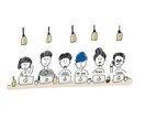 商用利用ok　現役イラストレーターがお描きします 1点3,500円〜流行りのおしゃれ シンプルゆるイラスト！ イメージ1