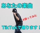 あなたの楽曲をTikTokで踊ります あなたの素敵な楽曲を＃踊ってみたで拡散しませんか？ イメージ1