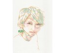原画もプレゼント♡個性的な色鉛筆の似顔絵かきます リアル過ぎない似顔絵でカジュアルに気持ち伝えてみませんか？ イメージ7