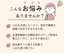 プロラインでLINEの構築代行いたします モニター様3名限定！自動集客の仕組みをまるっとお任せください イメージ2