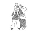 ゆるいタッチのアイコン描きます アイコンや待ち受け、お部屋のインテリアをお探しのあなたへ イメージ2