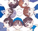 ほんわか柔らかい笑顔溢れる似顔絵描きます プレゼントや結婚式のウェルカムボードなど様々な用途にどうぞ✿ イメージ2