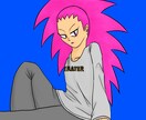 少年漫画風のイラストお描きします ＜商用OK＞SNSアイコン・ヘッダー・名刺・挿絵・動画用に！ イメージ6