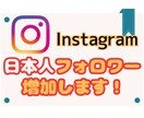 Instagram◎日本人フォロワー増やします 【高品質】【30日間減少保証】/宣伝拡散/30人～ イメージ1