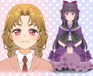 立ち絵【IRIAM対応】かきます 貴方だけのオリジナルキャラクターの立ち絵を描きます。 イメージ1