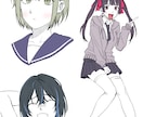 アイコンや立ち絵などのイラストを描きます 鮮やかでポップな絵柄が好きな方におすすめです！ イメージ4