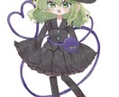 商用利用OK！歌みたサムネ,1枚絵など描きます ゆるふわに,可愛く仕上げます！SD等身いろいろ イメージ2