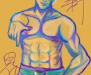 任意のキャラを色気のある絵柄で描きます 二次・一次創作、オリキャラ作成できます。 イメージ9
