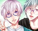 SNS等で使えるヘッダーお描きします !!自分だけのイラストが欲しい方にオススメです! イメージ6