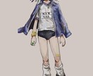 暗めのガキの絵、描きます ゲームイラスト、観賞用など、色んなものに使ってください イメージ6