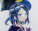 絵画のようなアナログのイラストを描きます 実際に1から色彩までイラストを制作します。 イメージ1