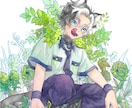 アイコン､色紙等をアナログで制作します 大きな作品◎､原画配送も可能!4000円〜 イメージ1