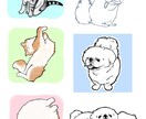 うちの子(ペット)イラスト描きます デフォルメもOK！印刷、商用、二次利用OK イメージ7