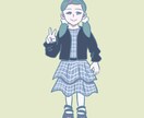 SNSなどに使えるアイコンのイラストを描きます 淡い色彩で描きます色の細かい指定受け付けます イメージ3