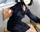 シチュエーションに応じたイラスト制作いたします キャラクターのシチュエーションイラストの制作をいたします。 イメージ1