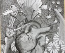 アクリルやクレヨンで絵を描きます ほっこりする絵から、しっかり描き込んだ絵までおまかせください イメージ5