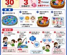 Canvaで集客に繋がるPOP等制作します 現役イベント運営スタッフが見やすく伝わるデザイン作成します。 イメージ1