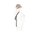 線画イラスト描きます ソフト初心者のため、線画モデル募集中です！ イメージ5
