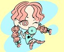 相談可！アイコンに使えるPOPなイラスト描きます 丁寧なヒアリングがモットーです！まずはご相談ください！ イメージ1