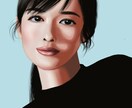 あなたの美しさを引き出す、リアルな似顔絵描きます パッと目を引くリアルな似顔絵は、アイコンにもピッタリです！ イメージ6