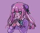 最短5時間で納品！アイコンイラスト描きます 最短5時間以内で低コスパなかわいいアイコンイラスト描きます イメージ2