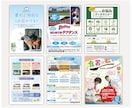 会社・サービス案内・商品説明チラシをデザインします “伝えるべきものを、わかりやすく届ける”デザインをいたします イメージ4
