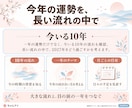 算命学であなたの2027年の運勢を読み解きます 2026年の運勢鑑定プレゼント！今年を振返り、来年のヒントに イメージ3