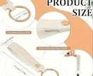 キーホルダー作ります 名入れ 名前 レザーキーホルダー(6種類)2個入り イメージ4