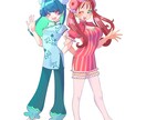 胸上3000円/ポップでかわいい立ち絵制作します 筆の速さと丁寧なヒアリングが強み！ イメージ5