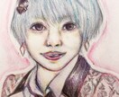 色鉛筆で似顔絵を描きます 暖かい絵をお探しの方にオススメ！ イメージ1