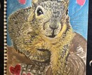 虹の橋を渡った大切なペット様の似顔絵を作成します 天国へ旅立ったペット様の似顔絵を描きます イメージ6