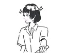 シンプルで程よい抜け感のアイコンイラスト描きます シンプルだけど程よい抜け感のあるイラストを描きます。 イメージ3