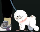 かわいい犬たちを描きます あなたと愛犬の思い出の1枚をお手伝いします イメージ4