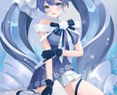 可愛いイラストを制作します アイコン、配信用、歌ってみた動画、グッズなどに！ イメージ5