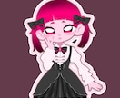 5件限定価格 ゆるかわデフォルメ似顔絵描きます 量産型もゆるかわも♡♡多系統対応♡なりたいあなたを描きます イメージ4
