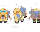 ロボ系！機械系のイラスト、アイコンなど描きます カッコイイから、なっなんだこいつ!?まで‼ イメージ8