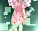 女の子専門　デジタルイラストを制作します シンプルで可愛い雰囲気が得意です イメージ6