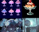ドット絵、ピクセルアート風イラスト描きます ノスタルジックで目を引くドットイラストをお届け イメージ3