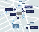 デザイナーがシンプルでわかりやすい地図を作ります 情報を整理し“集客”に結び付くような簡易地図を作成します！ イメージ10