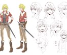 古今・和洋中の人物をデザインします キャラクターデザイン（立ち絵・衣装差分など） イメージ6