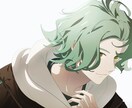個人様用／アニメ風のイラストを1枚制作します キャラクター＋背景も可能です。動画サムネイルにもどうぞ☺️ イメージ1