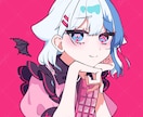 5月値下げ中‼可愛い系のイラスト製作します アイコン、ヘッダー、立ち絵制作します イメージ5