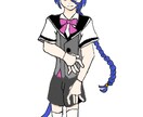 閲覧ありがとうございます。もえ様と言います プリキュアのような絵柄です。一つ一つ丁寧に描きます イメージ2