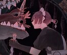 オリジナルキャラクターイラスト描きます 人間・人外なんでもお任せください！ イメージ2